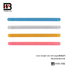 Color Office Stationery Triangle Plastic Ruler 2016 New Style